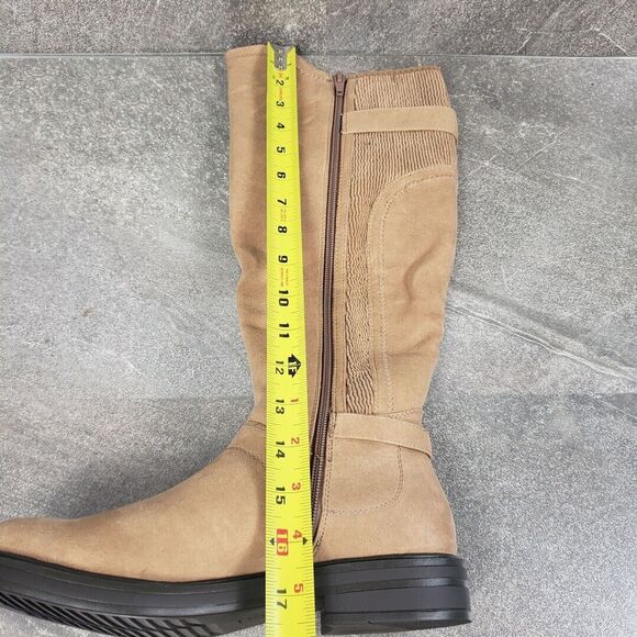 White Mountain Boots Womens 7.5 M Meditate Chestnut Riding Boot - Picture 11 of 15